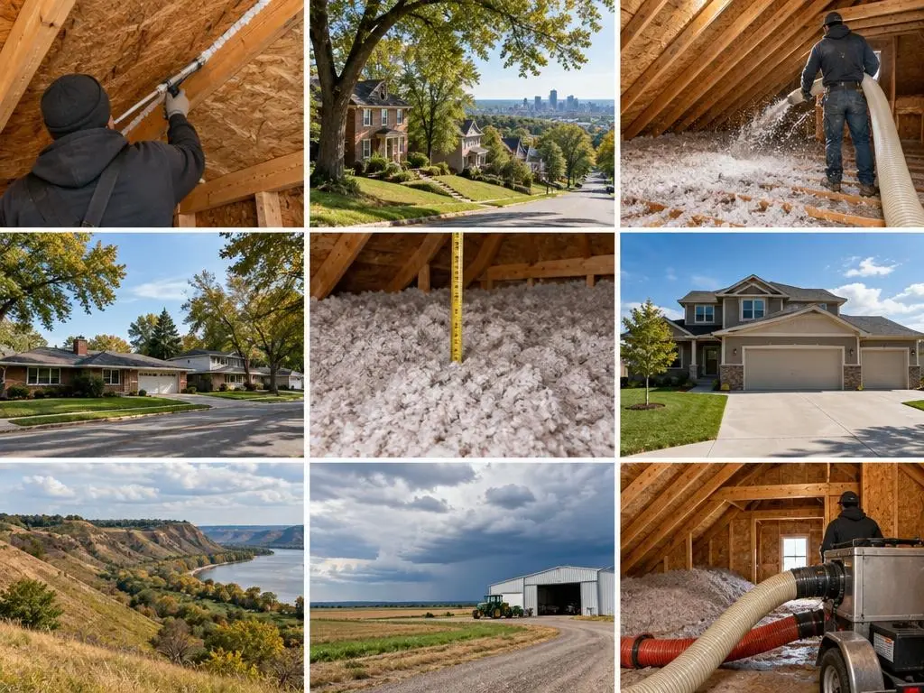 Attic Insulation & Air Sealing in Omaha, NE