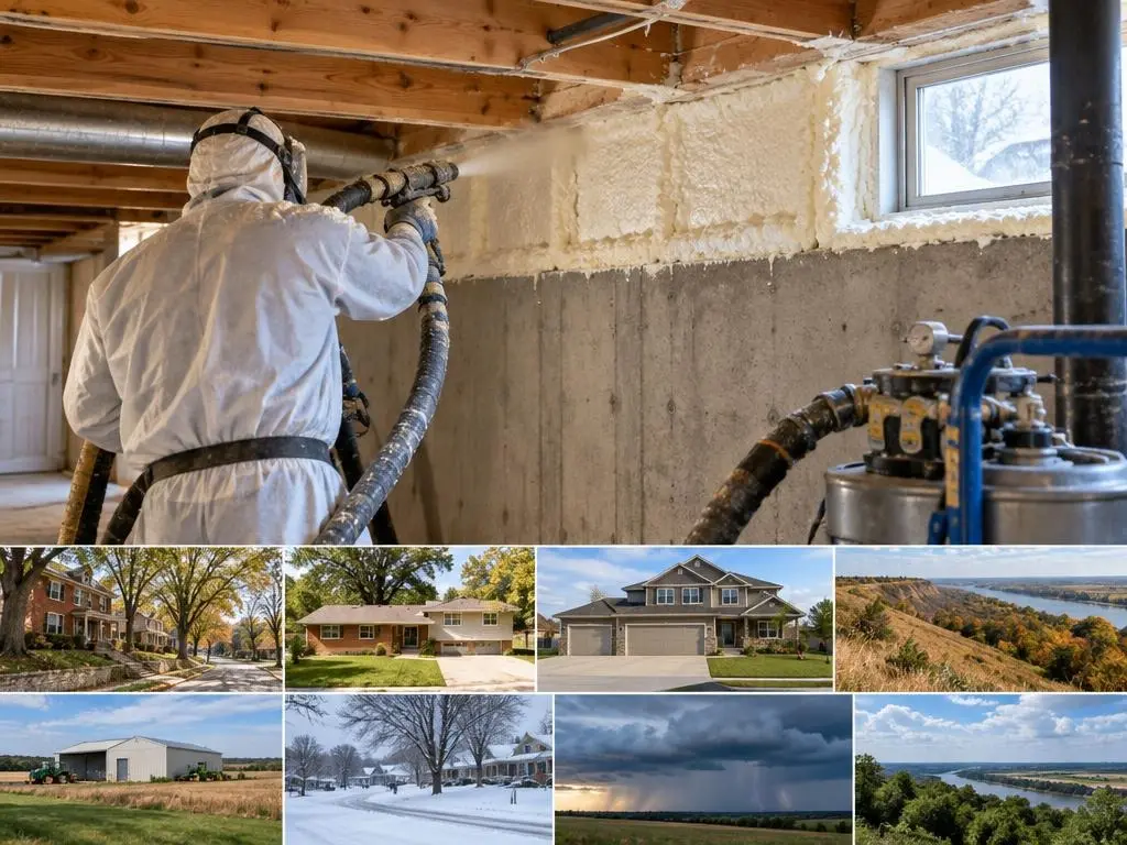 Basement & Rim Joist Insulation in Omaha, NE